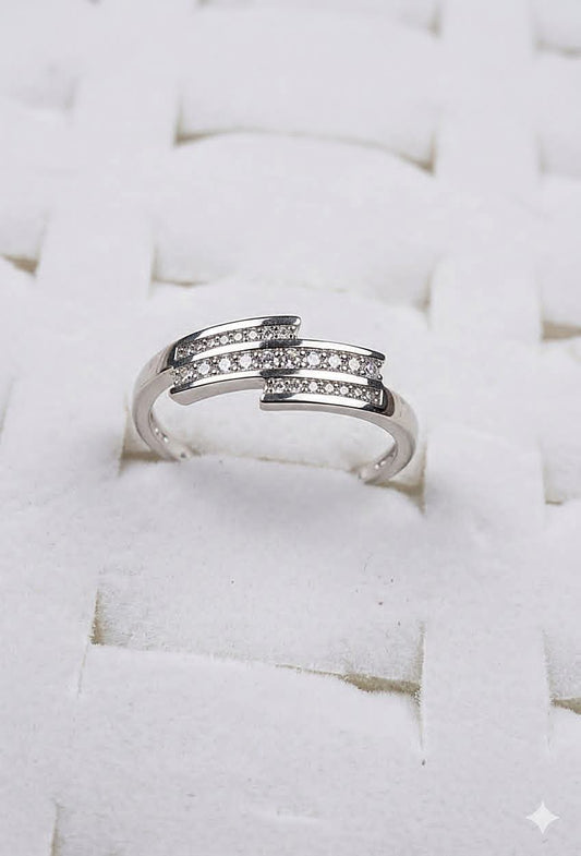 Cmr011 (MSJ) silver straight ring