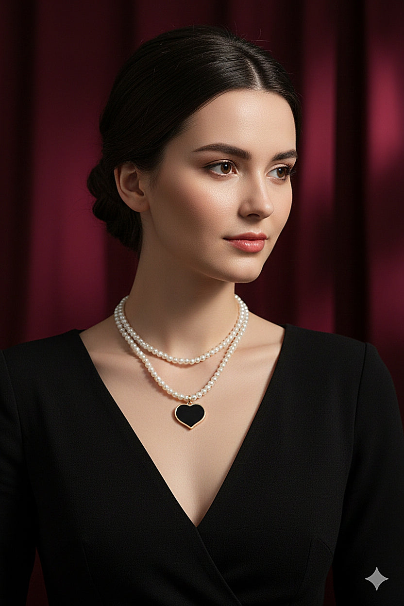 Pcs009 (MSJ) Heart Malla Pendent