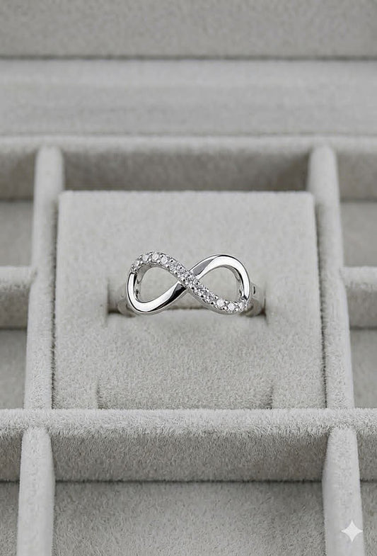 Cmr005 (MSJ) eight shape silver ring
