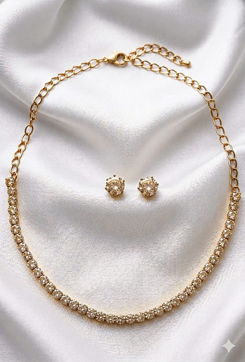 Ncs002 (MSJ) beads necklace set with tops