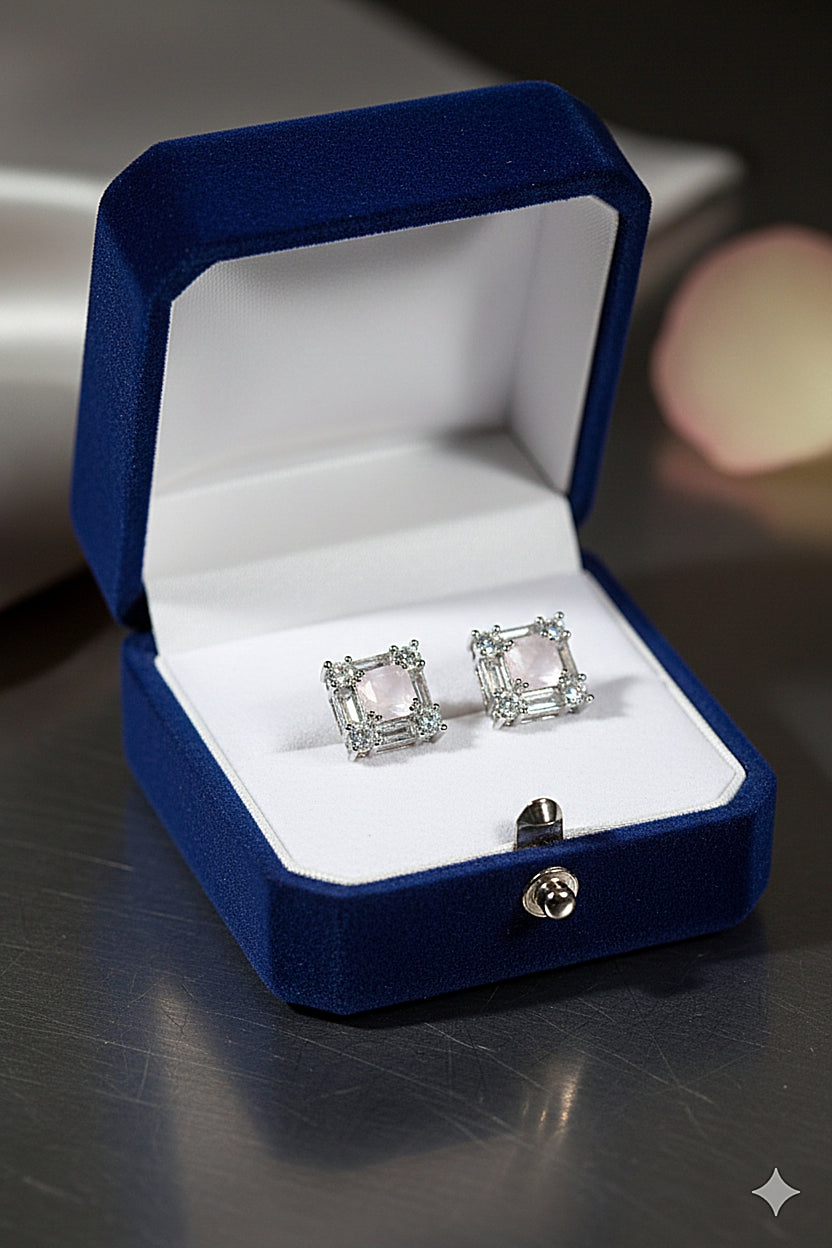 ET003(MSJ) square earing tops pairs