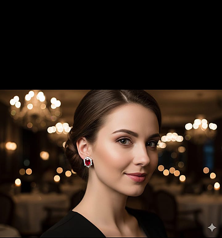 ET006 (MSJ) oval shape tops pairs
