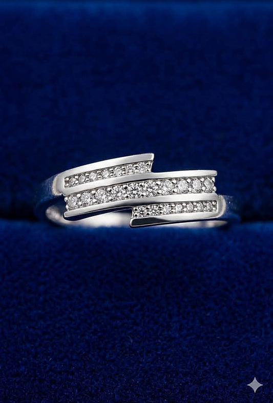 Cmr011 (MSJ) silver straight ring
