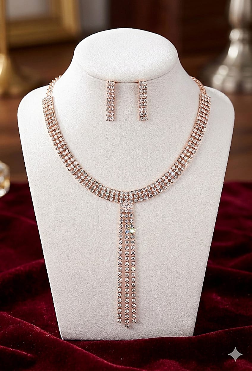 Ncs001 (MSJ) long layers necklace set