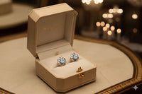 ET005 (MSJ)  Round shape flowers tops pairs