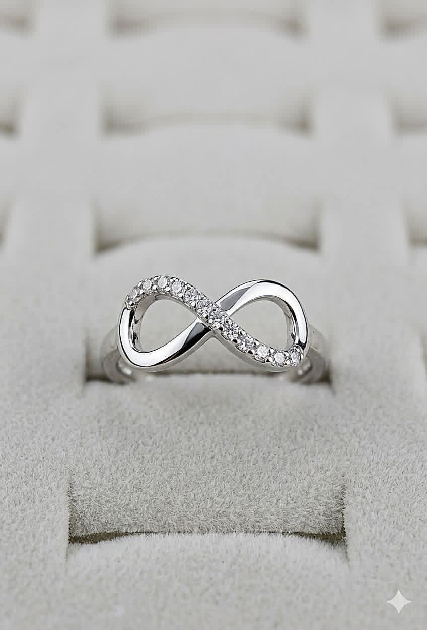 Cmr005 (MSJ) eight shape silver ring