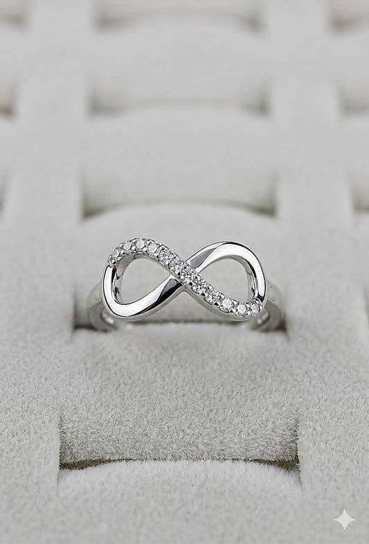 Cmr005 (MSJ) eight shape silver ring