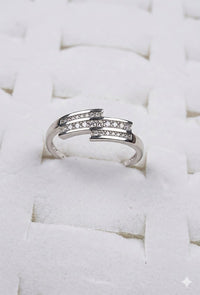 Cmr011 (MSJ) silver straight ring