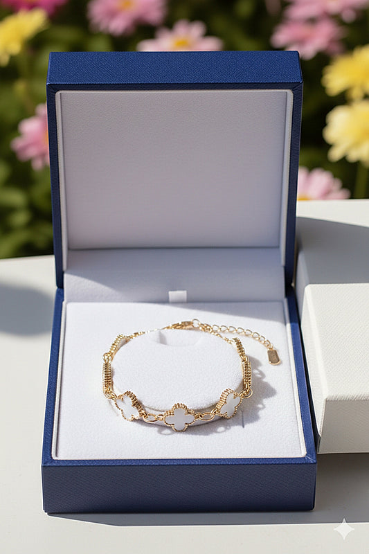 Lbc004  D1 (MSJ) Round Flower Bracelet