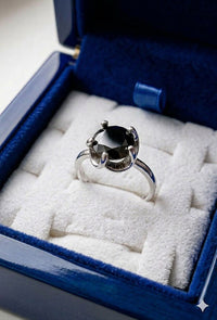 Cmr001 (MSJ) silver ethic crown shape ring