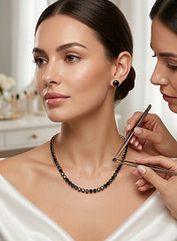Ncs003 (MSJ) beads necklace set with tops