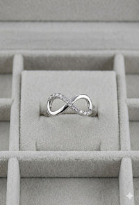 Cmr005 (MSJ) eight shape silver ring