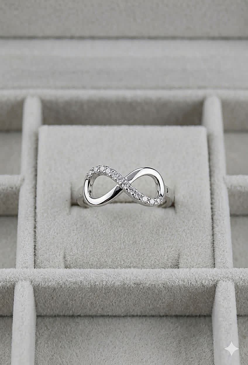 Cmr005 (MSJ) eight shape silver ring